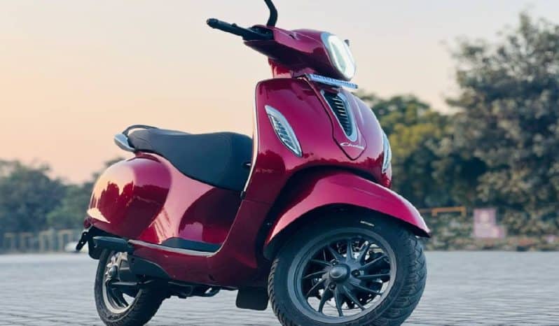 Bajaj's Chetak Electric Scooter Surges, Elevating Company to Top Tier in EV Two-Wheeler Segment