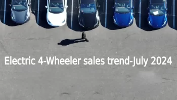 EV market trend for July 2024