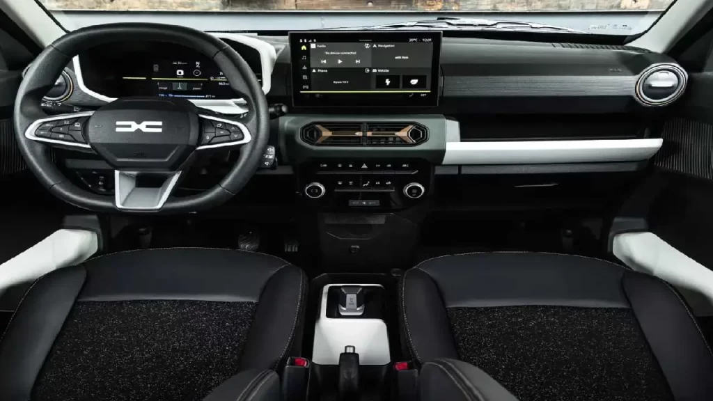 Renault Kwid EV interior