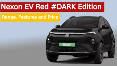 Tata Nexon EV Red DARK Edition