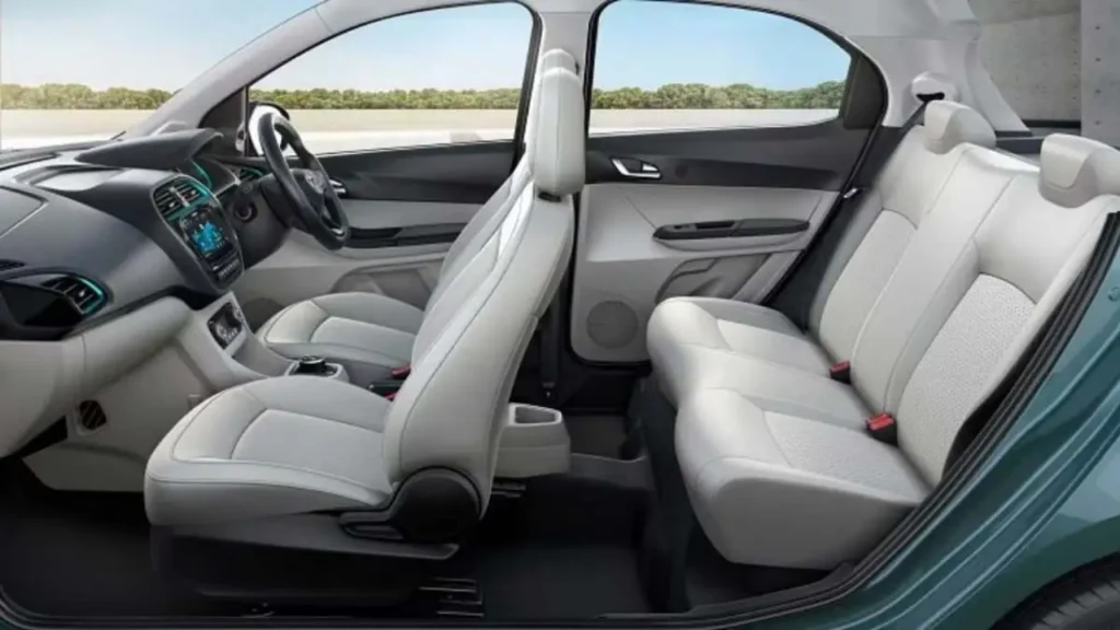 Tiago EV interior