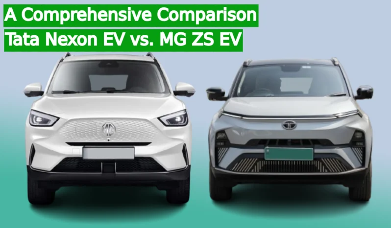 Tata Nexon EV vs. MG ZS EV