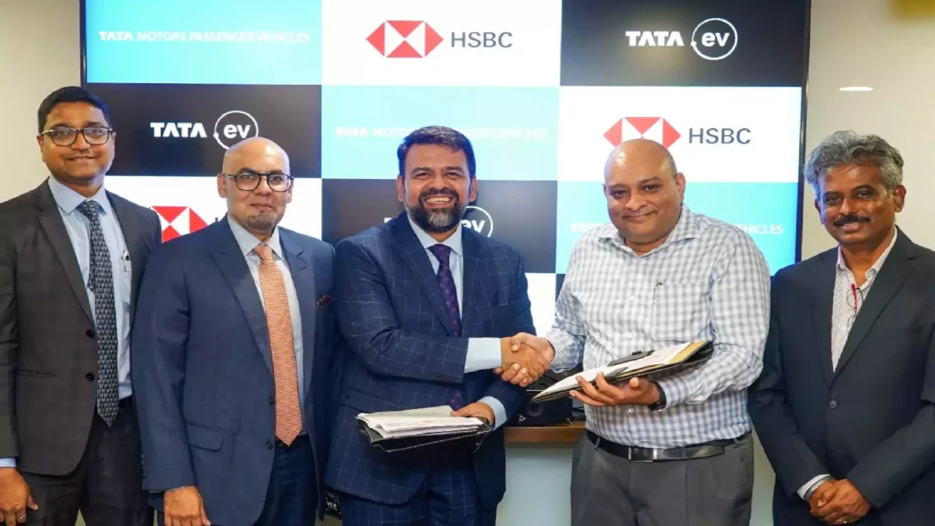 Tata Motors and HSBC India Partner