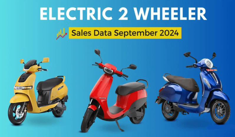 Elctric two wheler Sales report september