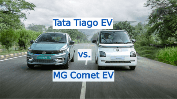 Tiago ev vs. comet ev