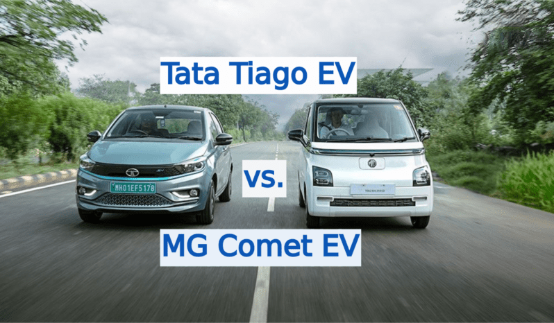 Tiago ev vs. comet ev