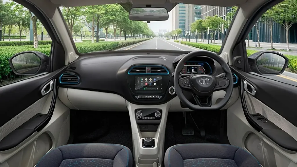 tiago ev interior