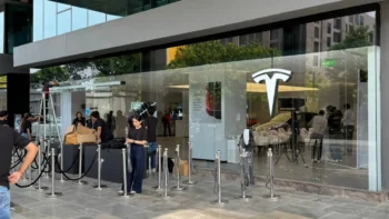 tesla showroom