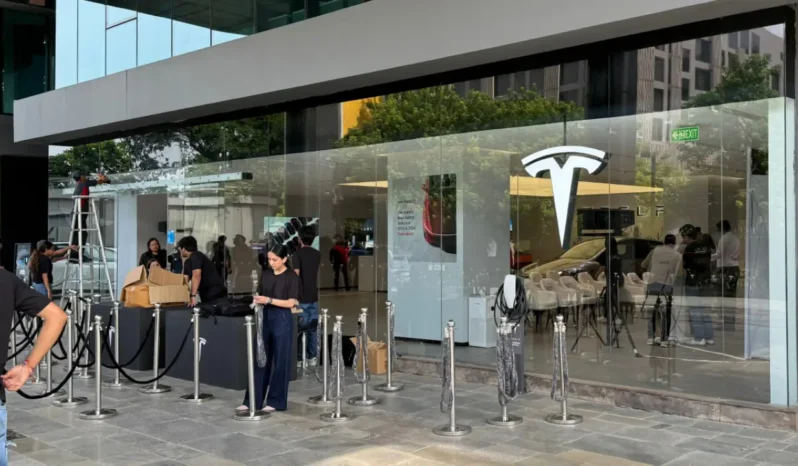 tesla showroom